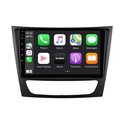 Navegación para Mercedes G CLS Clase E | 9 pulgadas | Carplay | Android | DAB | Bluetooth