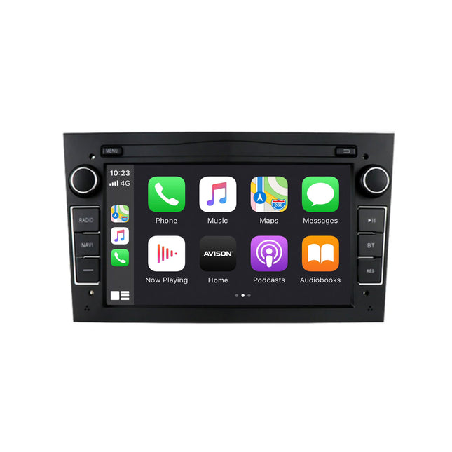 Navegador para Opel Negro 7" | Carplay | Android | DAB+ | Bluetooth | 32GB