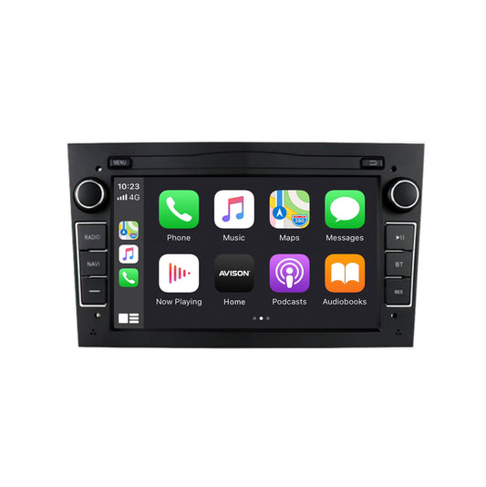 Navegador para Opel Negro 7" | Carplay | Android | DAB+ | Bluetooth | 32GB