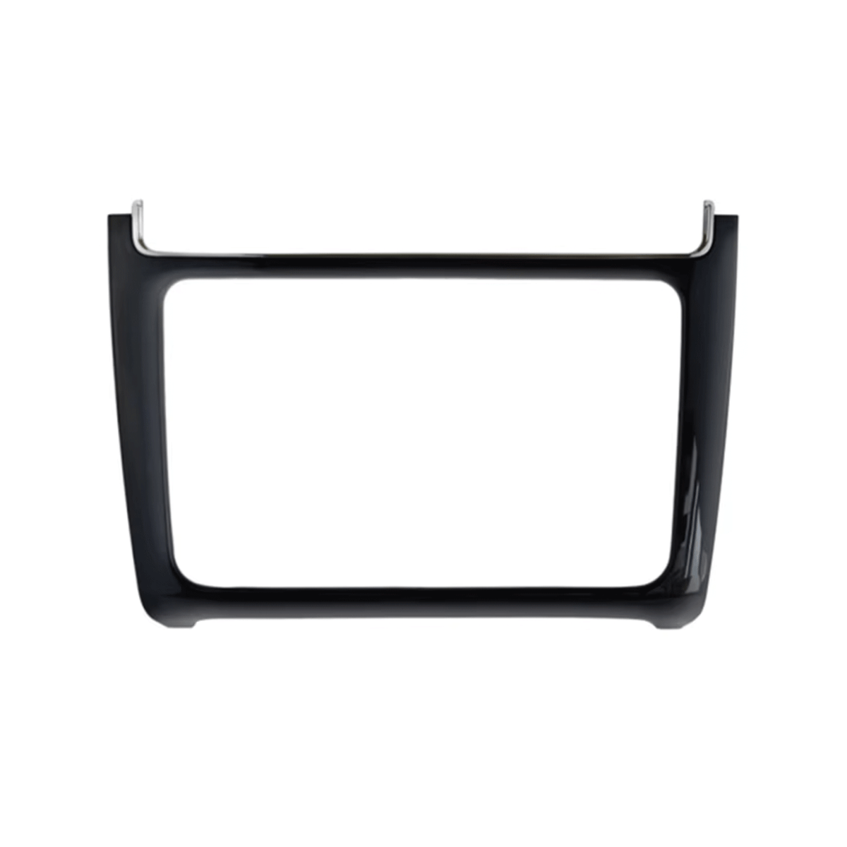 Panel RNS Fascia para VW Polo 2014 - 2017 | Negro Brillante
