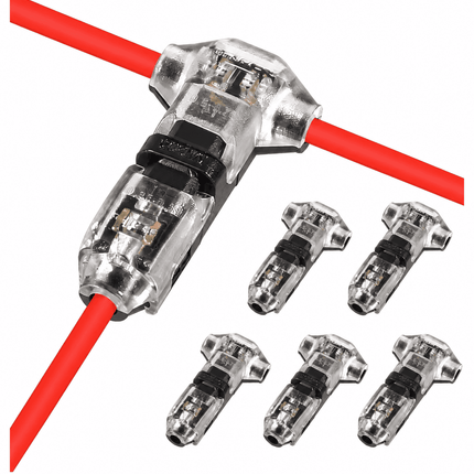 Conector de cables T-Tap: conexión rápida y segura (sin necesidad de pelar los cables)