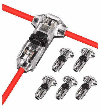 Conector de cables T-Tap: conexión rápida y segura (sin necesidad de pelar los cables)