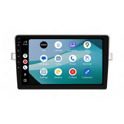 Navegación para Toyota Verso 2009-2018 | CarPlay | Android Auto | WIFI | Bluetooth | QLED | XR6
