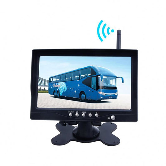 Juego de Cámara de Visión Trasera Inalámbrica 300M / Camión / Caravana / Barco / Tractor