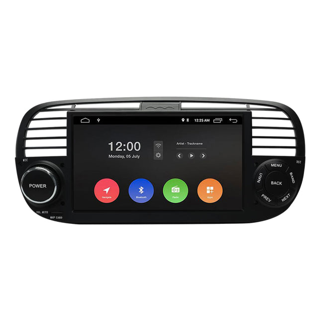 Navegación para Fiat 500 | Carplay | Android | DAB | Bluetooth | Y más