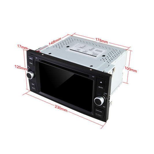 Navegador para Ford 7" | Mirrorlink | DAB+ | Bluetooth | 32GB